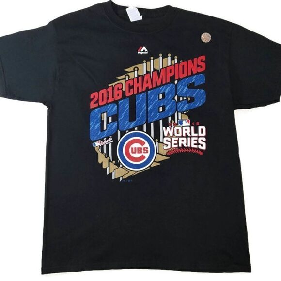 Chicago Cubs World Series 2016 T-Shirt Youth XL - Picture 1 of 7